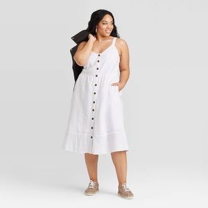 NWT Universal Thread white dress
